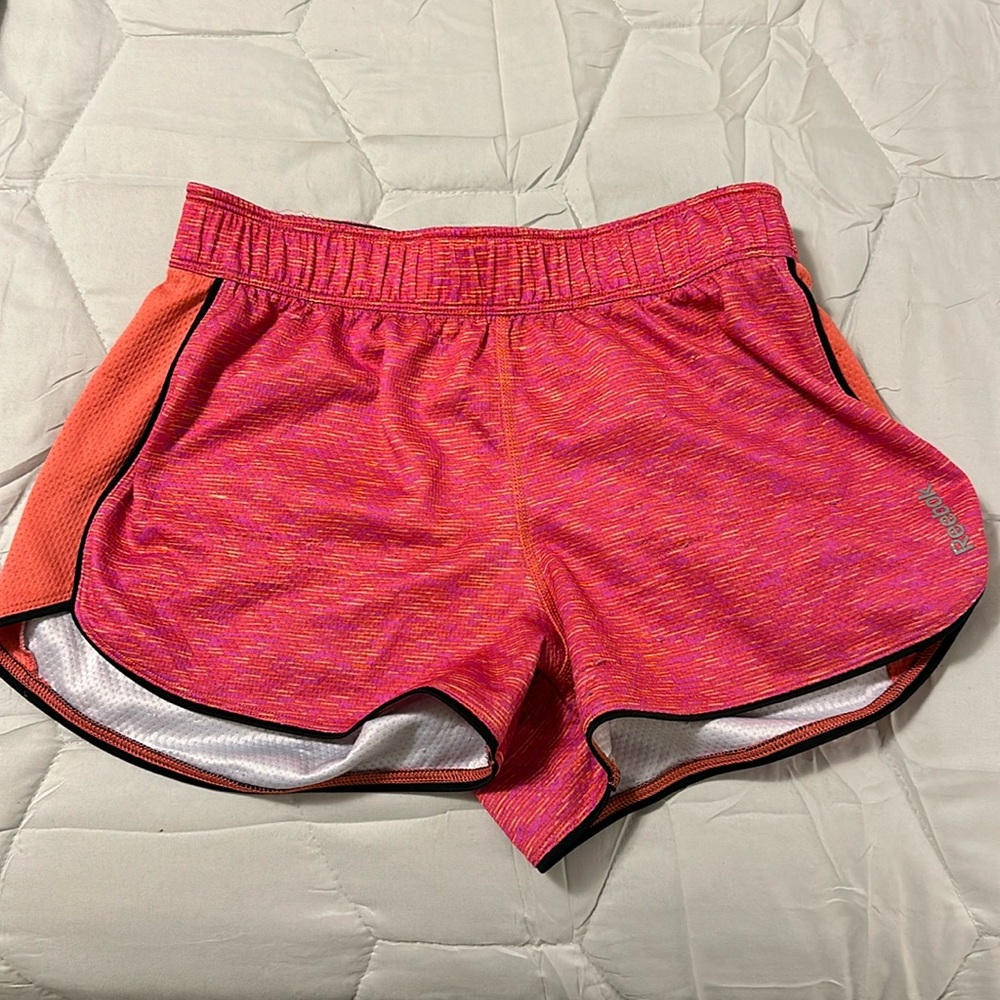 Pink Woman’s Reebok shorts